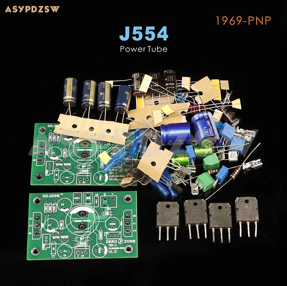 

2 CH Atom JLH1969-PNP Single-ended class A power amplifier PCB/DIY Kit 10W+10W