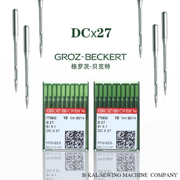 

100PCS GROZ BECKERT DCX27 Overlock sewing machine needles Locked stitcher machine needle