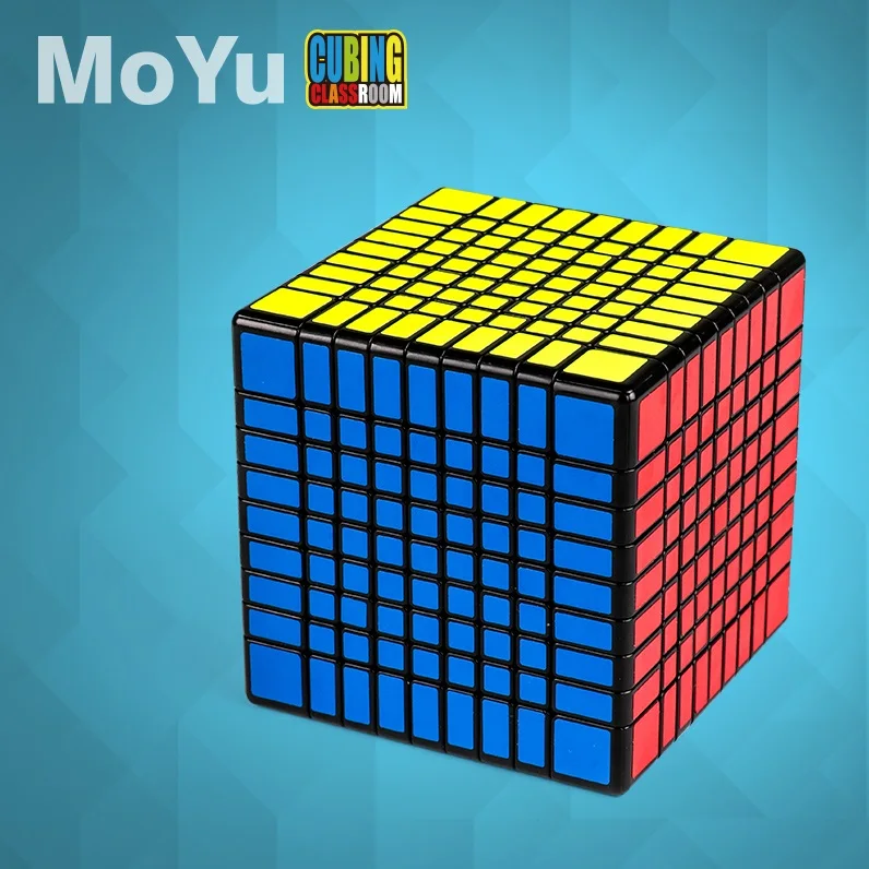 MofangJiaoshi MoYu MF8 8x8x8 и Meilong 9x9x9 Stickerless Cube 8x8 9x9 Speed Puzzle Magico Cubo развивающие игрушки Детская