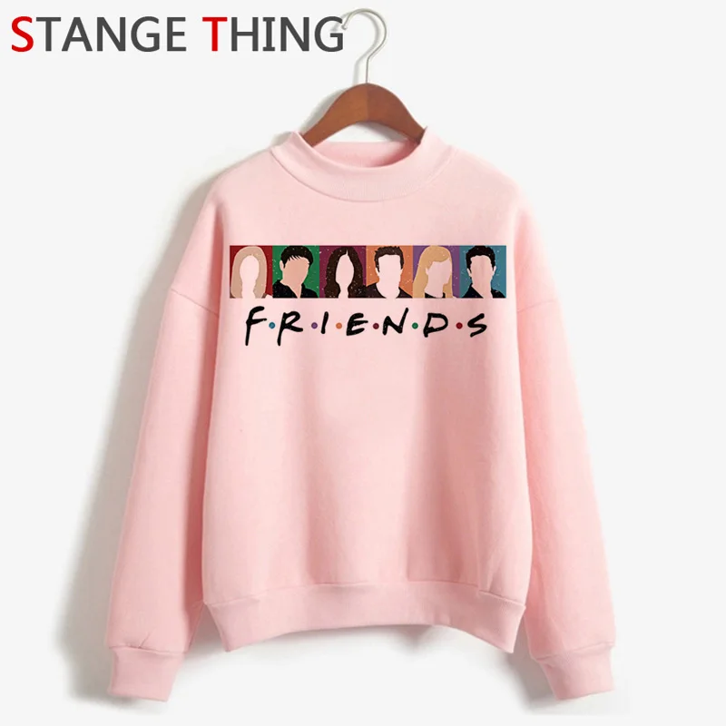 New Friends Tv Show Harajuku Funny Cartoon Hoodies Women Best Friends Ullzang 90s Fashion Sweatshirts Warm Graphic Hoody Female - Цвет: H3609