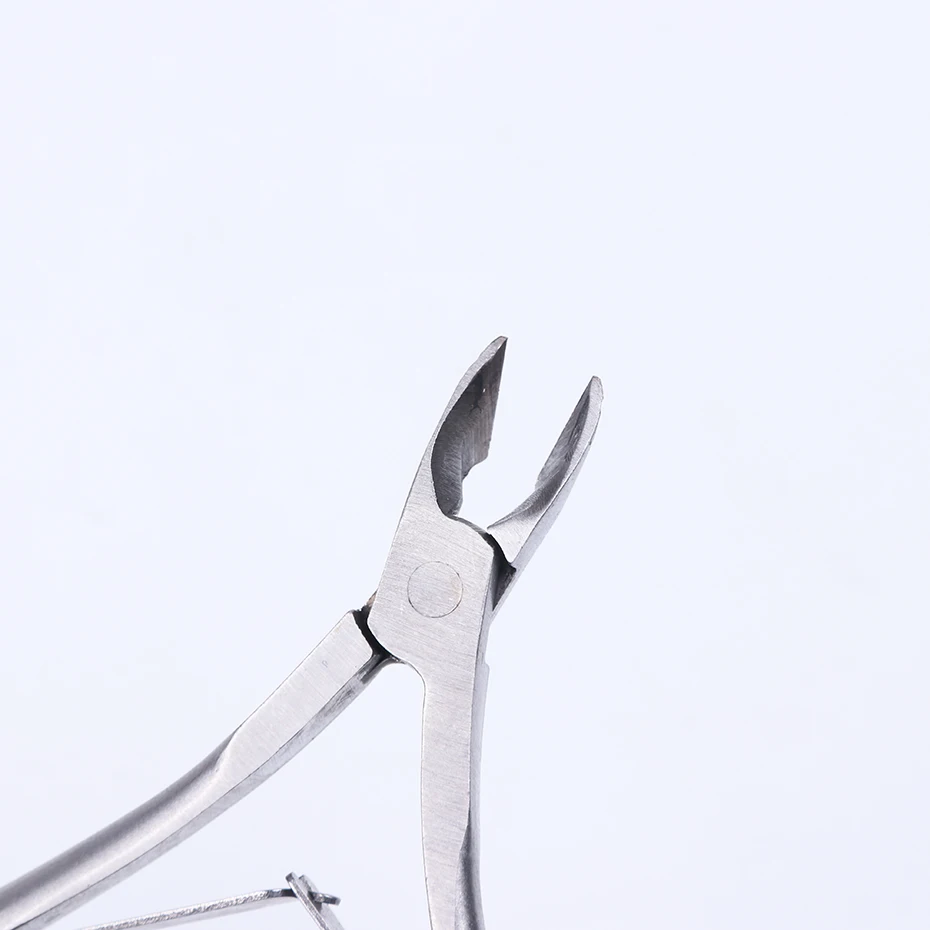 Нержавеющая сталь дизайн ногтей кутикулы толкатель омертвевшей кожи вилочный Триммер Средство для снятия УФ гель-лака клипер Маникюр Педикюр Инструменты SANC385-1