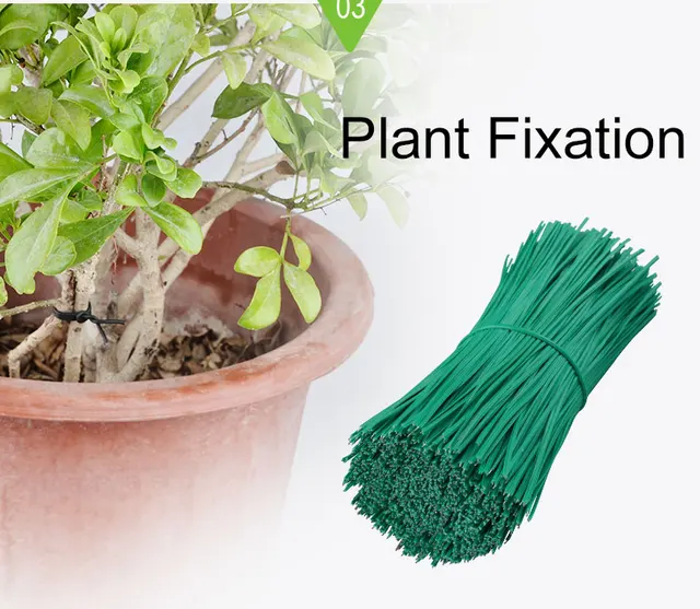 Legacci Morbidi Per Piante 3,5mm X 20m - Filo Verde Flessibile Per Giardino - 4