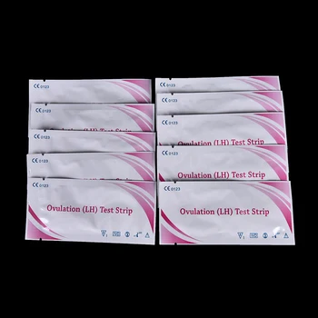 

10pcs/lot Household PH Test Strip Indicator LH Test Paper For Water Saliva and Urine Testing Measuring Pregnancy