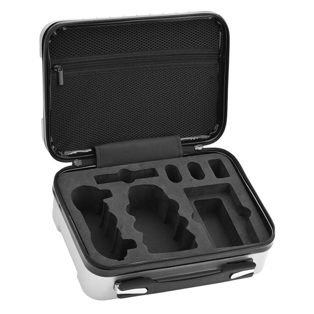 Buy Portable Suitcase Storage Bag Waterproof Hard Case Handbag for DJI Mavic Mini Drone Carrying Bag Storage Box Accessories