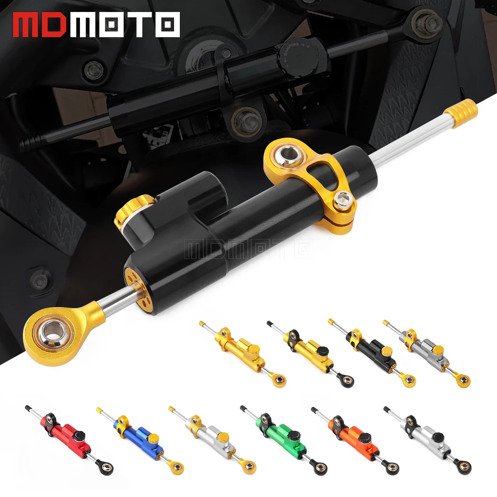 MDMOTO Мотоцикл Регулируемый рулевой демпфер стабилизатор для Yamaha MT10 MT 10 07 MT07 MT09 09