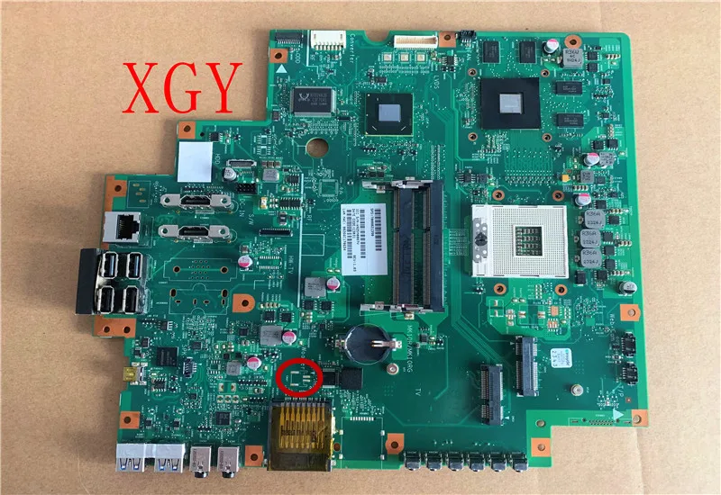 Материнская плата для ноутбука Toshiba Qosmio DX730 DX735 T000025040 6050A2468701-MB-A02 GeForce GT540M |