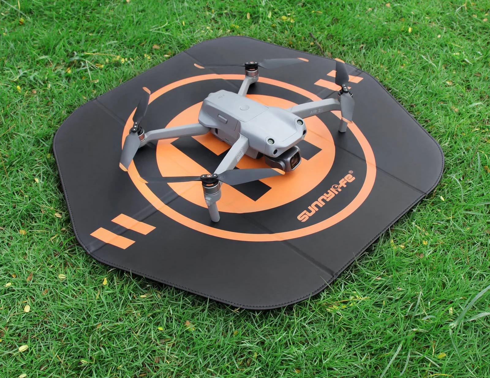 Drone Hexagonal Folding Leather Apron Double-sided Color Waterproof Take-off and Landing Pad for Royal Mini SE