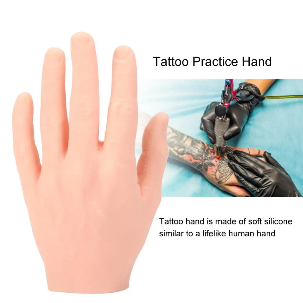 1 шт. силиконовый манекен для практики татуировок|Аксессуары татуажа| |