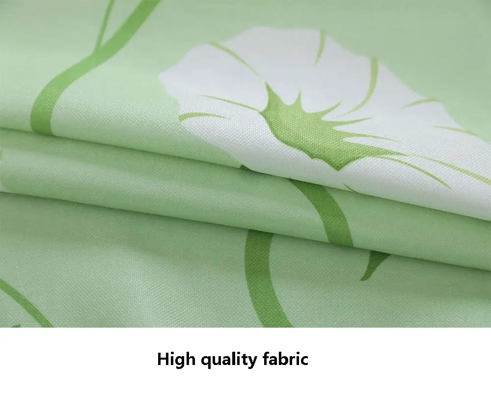 MENGERMEI Morning Glory занавески s Зеленый Тюль затемненные занавески для гостиной спальни кухни комнаты занавески с растительным узором занавески