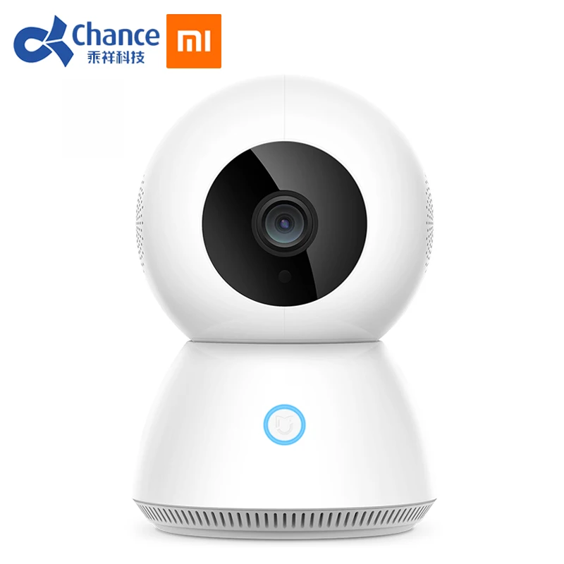 Смарт-камера Xiaomi Mijia xiaobay веб-камера 360 угол 1080P Full HD WiFi панорамирование ночного видения для слежки за домашней безопасностью Cam - Цветной: white