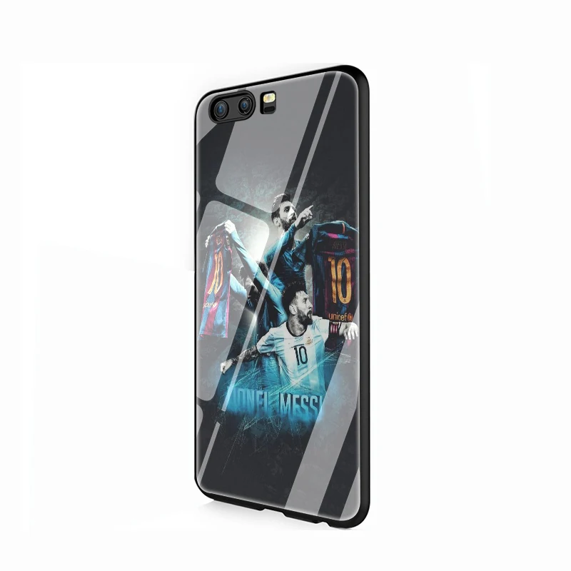 Lionel messi чехол из закаленного стекла для телефона для huawei 8X9 10 Lite P10 20 30 Lite Mate20 pro Lite P Smart - Цвет: G3