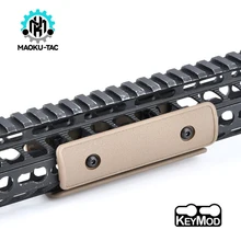 

Tactical Rifle Airsoft Weapon Protection Wood Chip Hand Guard Rubber Material 3 Piece Set Fit 20mm Picatinny Rail