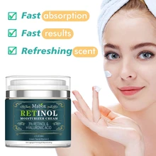 

Whitening Cream 50ml Retinol 3% Moisturizer Face Cream Hyaluronic Acid AntiAging Remove Wrinkle Vitamin E Collagen Smooth