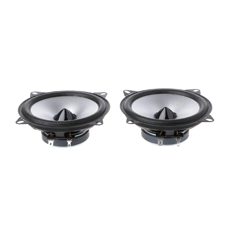 2x 4" Automotive Car Loudspeaker HIFI Full Range Bubble Gum Edge Speakers