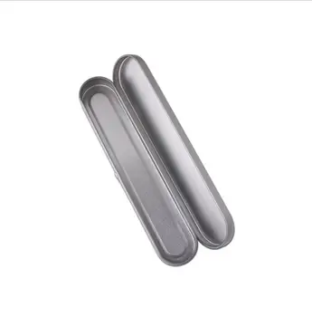 

500pcs Slim Waterproof Tin Boxes Storage Case Holder For Laser Pen Tweezer Screw Drivers Anti-slip Outdoor Organizer 178*38*18mm