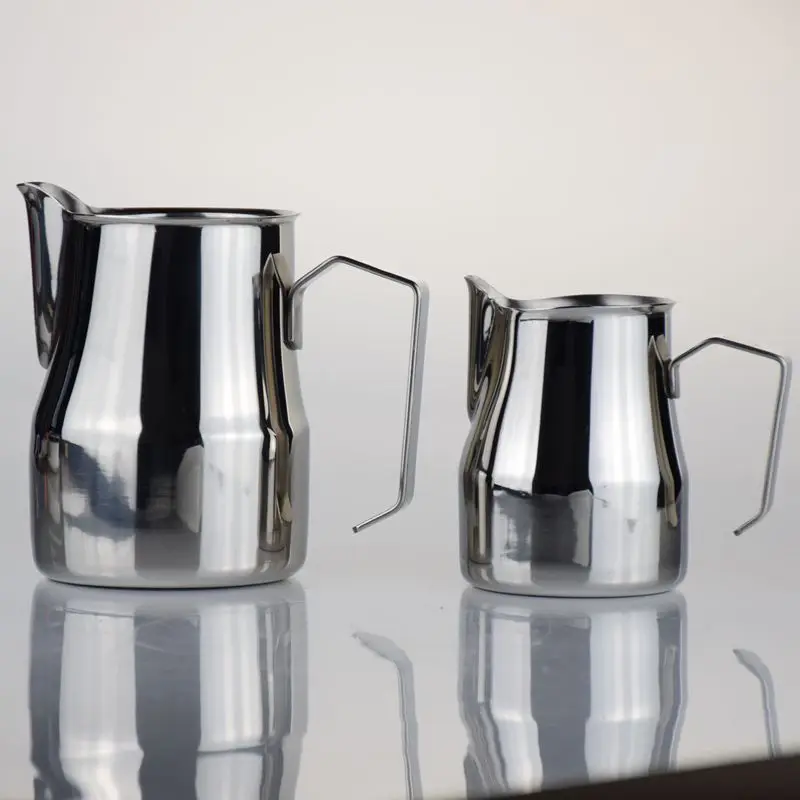

Free Shipping Stainless Steel Coffee Pitcher 350ml/550ml/750ml