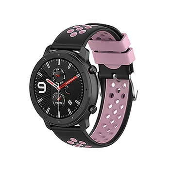 

For Ticwatch/Huawei/Samsung/Asus/LG/ZTE Watch Band Universal Silicone 22MM Watch Band Replacement Watch Strap