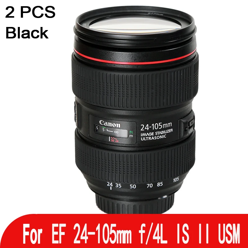 Резиновое силиконовое кольцо для объектива камеры Canon EF 24-105 мм F/4L IS II USM DSLR SLR |
