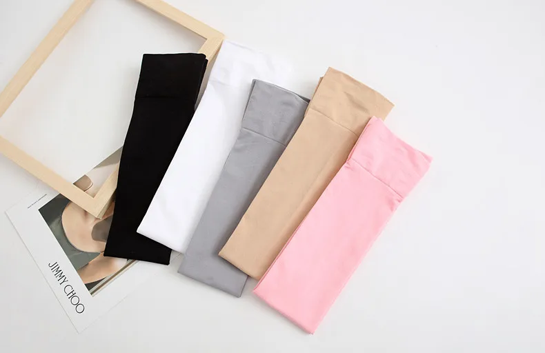 Spring and summer 120d stockings silicone non slip velvet knee length silk stockings women's Japanese wide mouth White Dance soc Spring and summer 120d stockings silicone non slip velvet knee length silk stockings women's Japanese wide mouth White Dance soc