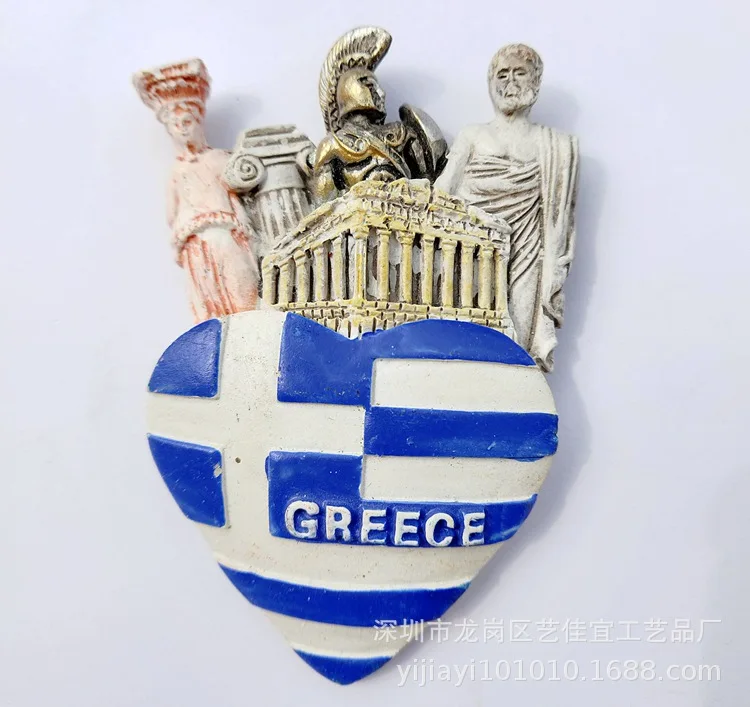 3D Resin Fridge Magnet Travel Souvenir Memorabilia Flag of Europe Countries 