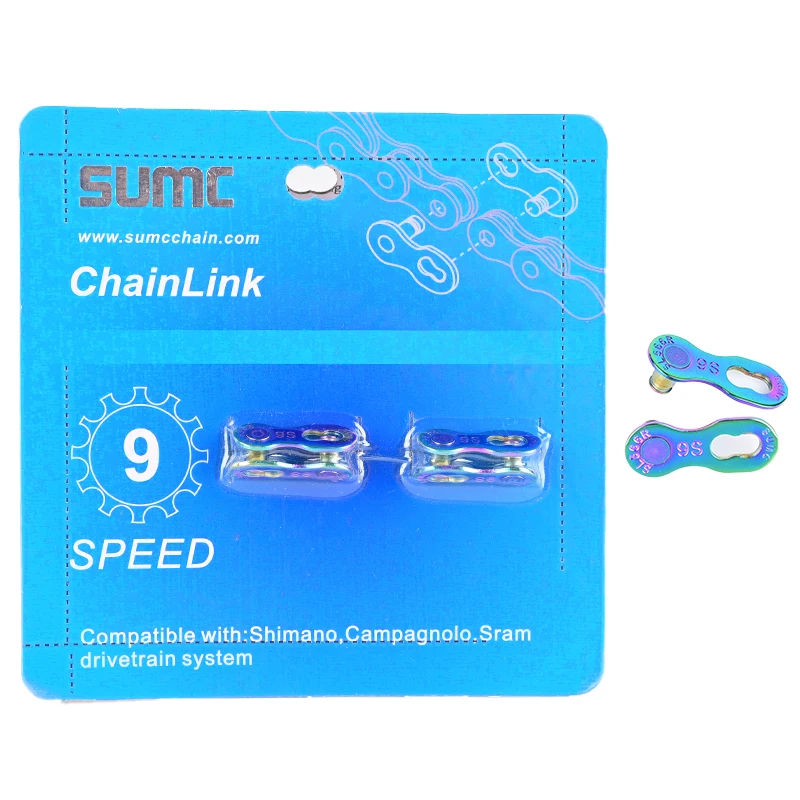 SUMC Chain magic buckle 11 12 speed silver gold Missing Link Bicycle Chain Link 6/7/8s 9s 10s 11s 12S bicycle quick magic button