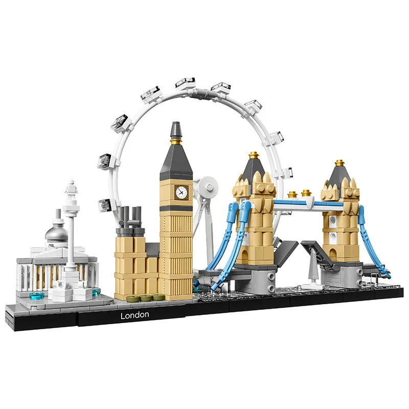 Lego LEGO Architecture Series 21034 London Plastic Building Block Toys Lego LEGO Architecture Series 21034 London Plastic Building Block Toys