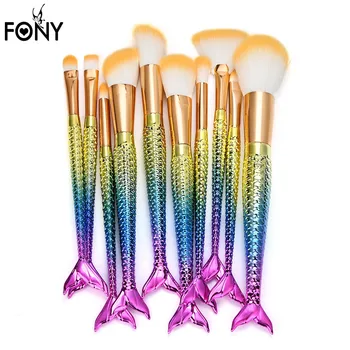 

Makeup Brushes set profesional Make Up Brush Makeup Beauty 10PCS Make Up Foundation Eyebrow Eyeliner Blush Y730