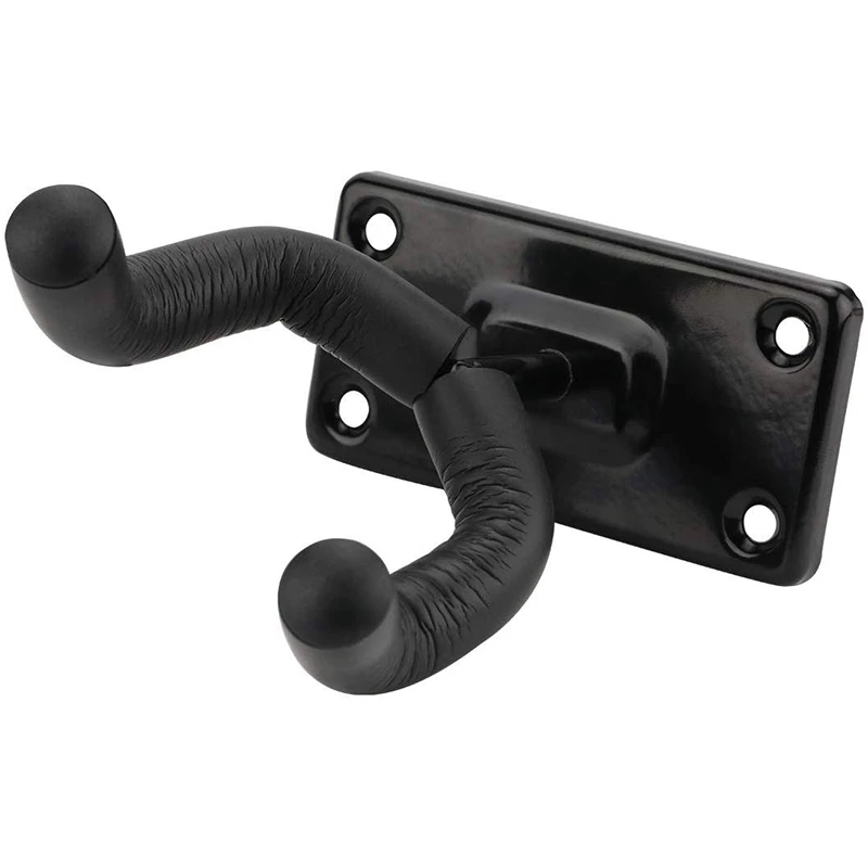 Ceny 4 sztuk uchwyt na gitarę wieszak na gitarę hak ścienny stojak dla Bass gitara elektryczna i akustyczna Ukulele