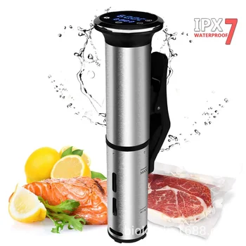 

LCD Digital Timer Display1200W Automatic Cooker Low Temperature Slow Cooking Machine Sous Vide Circulator Home Chicken