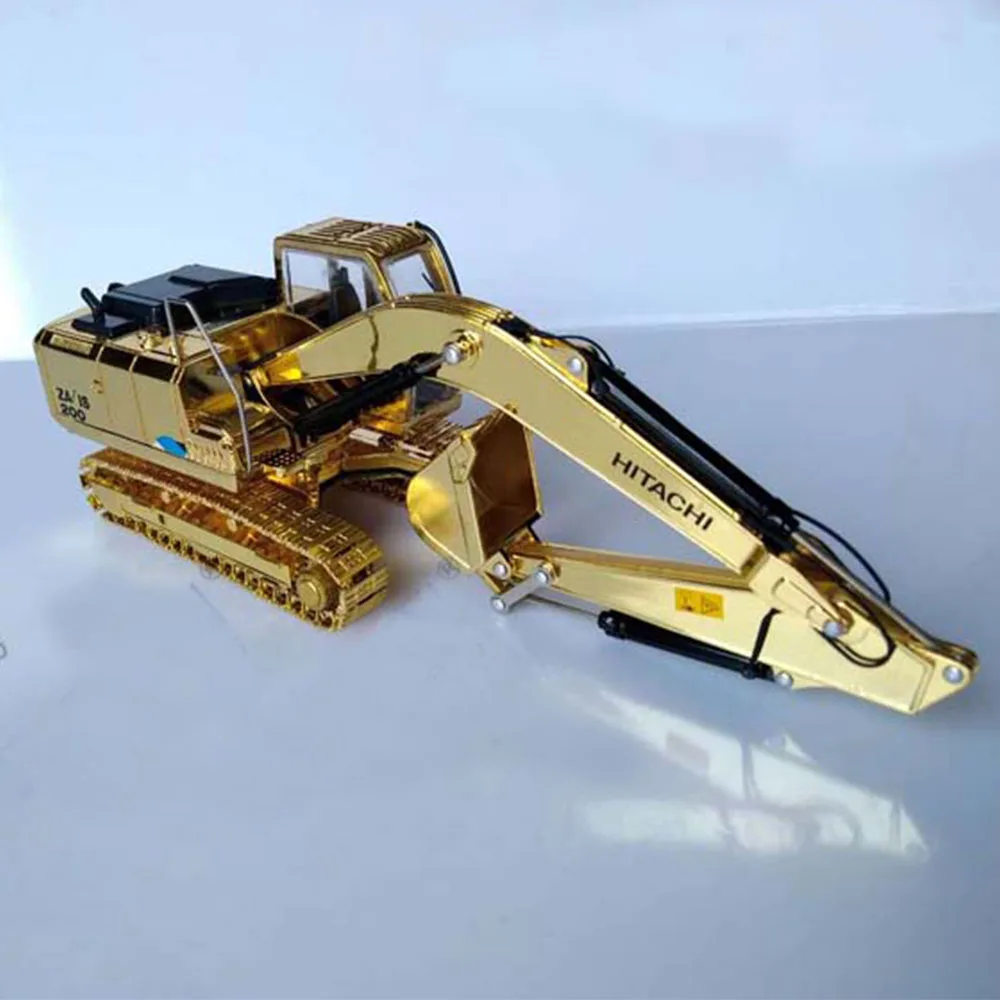 1:40 грузовик модель экскаватора HITACHI ZAXIS200 5 ZX200 5A экскаватор Tyrant с золотой