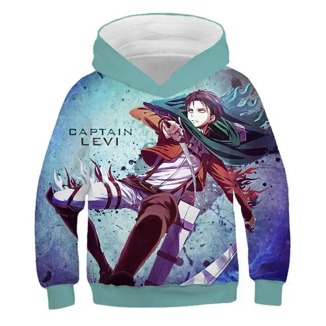 Sudadera para nios y nias con estampado 3D gigante de аниме де Сангре кон сомбреро Harajuku Хип Хоп X Task Force Прямая поставка - Цвет: TNT-800