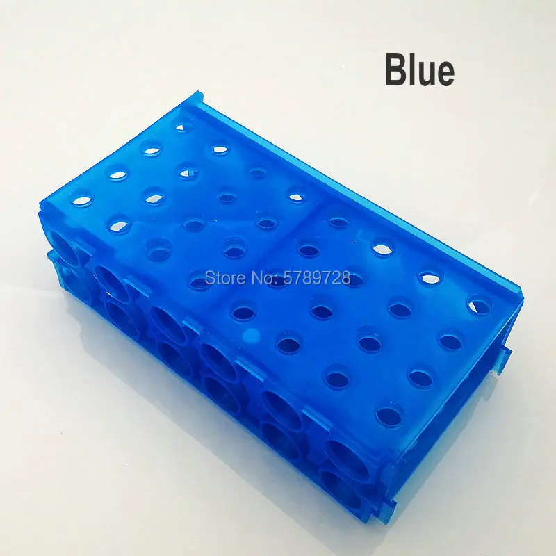 5pcs/set Multifunctional Centrifugal Tube Racks,Four-Sided Multi-Purpose Shelf For Placing 0.5/1.5/10/15/50ml Centrifuge Tubes
