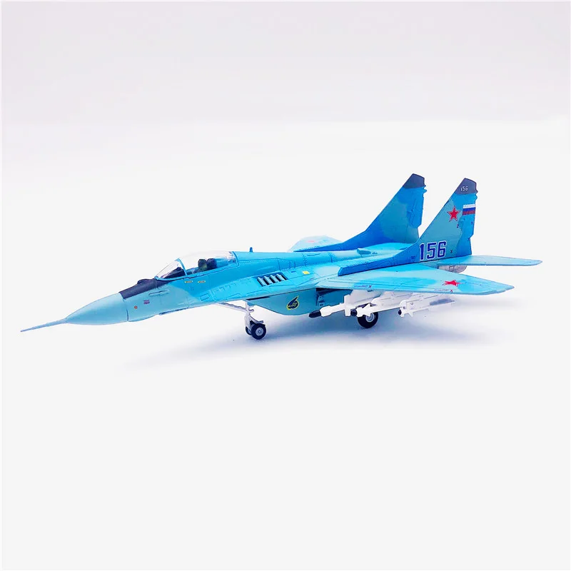 1:100 Масштаб MiG 29 fulcrum российские ВВС MIG сплав Истребитель модель самолета игрушки