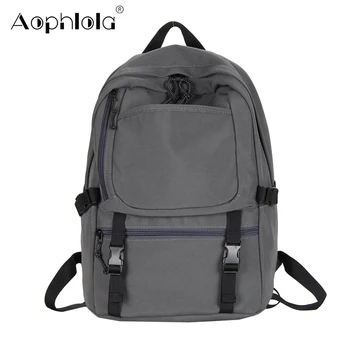 

Woman Casual Backpack Man Leisure Double Shoulder Pack For Laptop School Bag For Teenage Girl Boy Female Student Mochila Satchel
