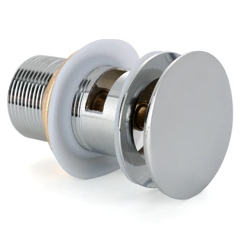 

1PC Basin Waste Sink Tap Push Button Modern Kitchen Click Clack Basin Sink Bathroom Basin and Bathtub Accessories for Home