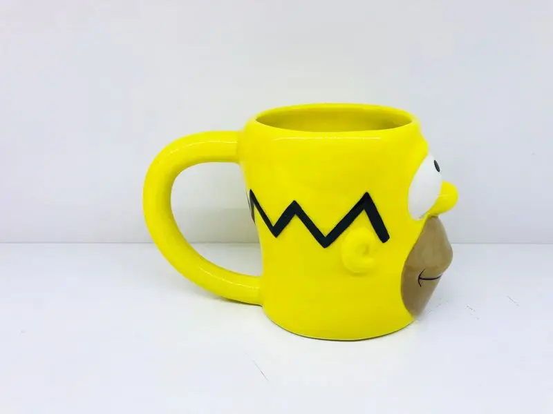 Cartoon Coffee Cup Funny Mugs Milk Cup Tea Cup Ceramic Mugs Children Cup Office Drinkware Gift 300-400ml