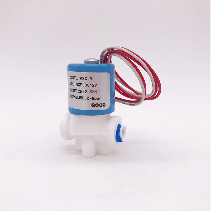 Psc 3 2 Way Plastic Water Dispenser Micro Solenoid Valve 1/4" Pipe 24V 12V Dc Flow Control For Ro Machine Water Purifier|Control Stability|Control Brushless Dc Motorcontrol Printer - Aliexpress