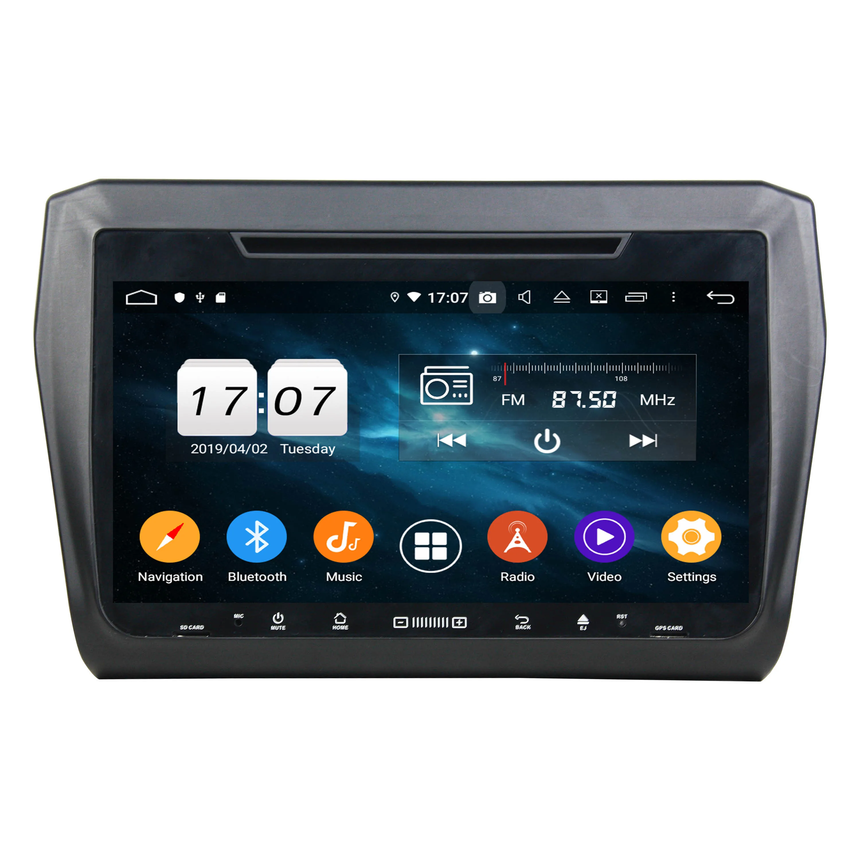 

KLYDE 8" 2 Din 8 Core Android 9.0 For SUZUKI Swift 2019 Car Radio 2+16GB 4+32GB 4+64GB Multimedia Audio Stereo 1024*600