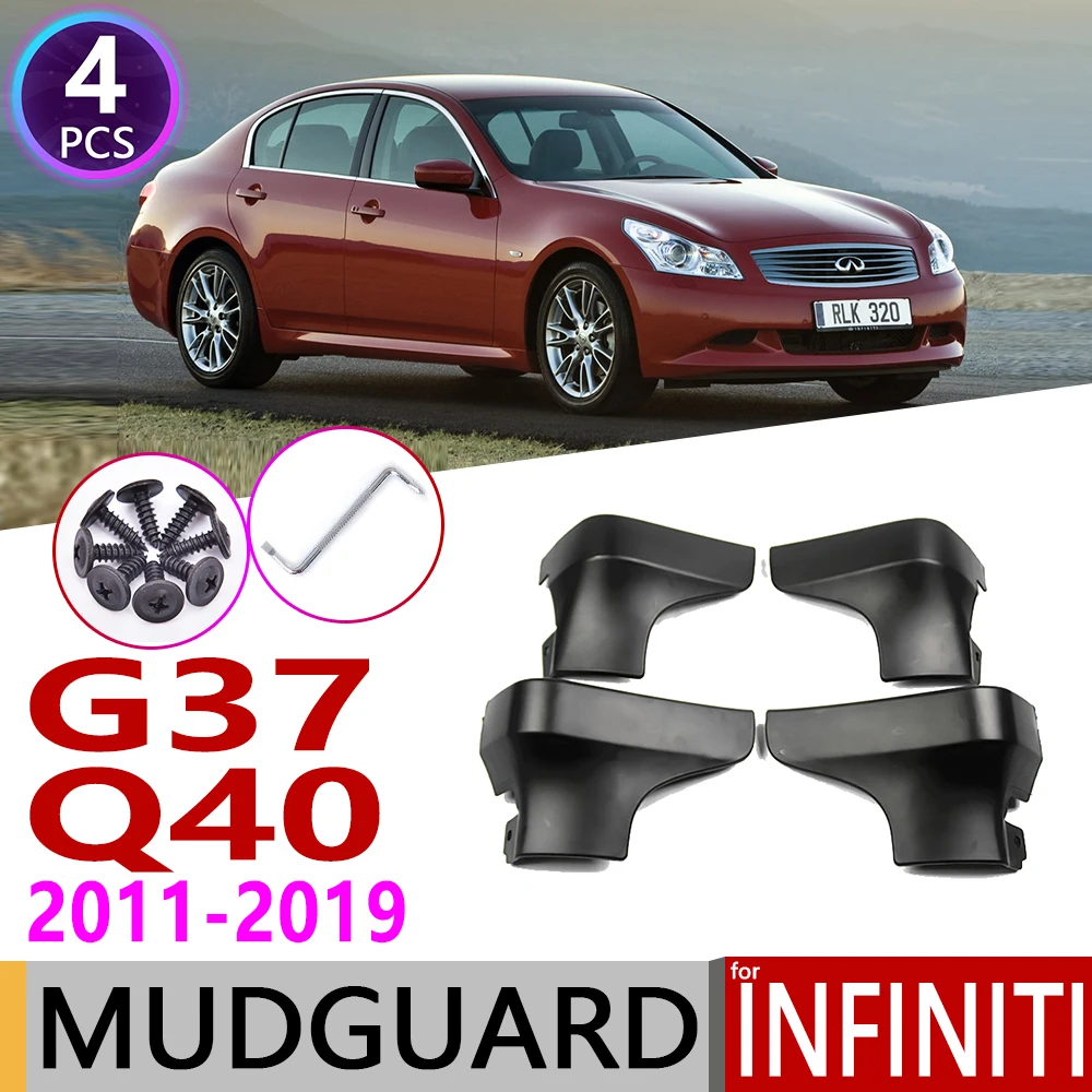 Car Mudflap For Infiniti G G25 G35 G37 Q40 V36 2007~2015 Fender Mud Guard  Flap Splash Flaps Mudguards Accessories 2008 2010 2015 Car Stickers  AliExpress