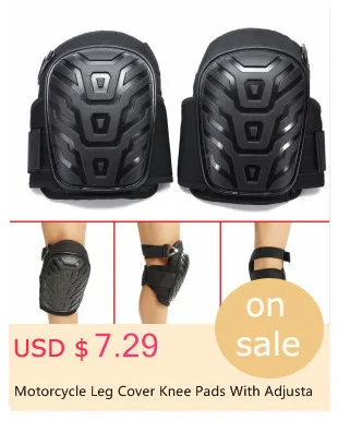 Motorcycle Leg Cover Knee Pads With Adjustable Straps Safe EVA Gel Cushion PVC Shell for Knee Protection Knee Pads For Work