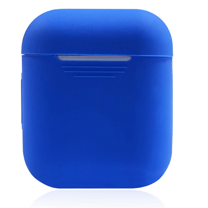 Navy-Blue Briame ТПУ силиконовый Bluetooth беспроводной чехол для наушников для AirPods защитный чехол Аксессуары для Apple Airpod зарядная коробка - Цвет: Navy-Blue