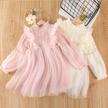 

3-10Y Baby girl Sweater dress 2020 New Autumn Girl tutu dress Girl princess dress Kids fashion dress for girls infant sweater
