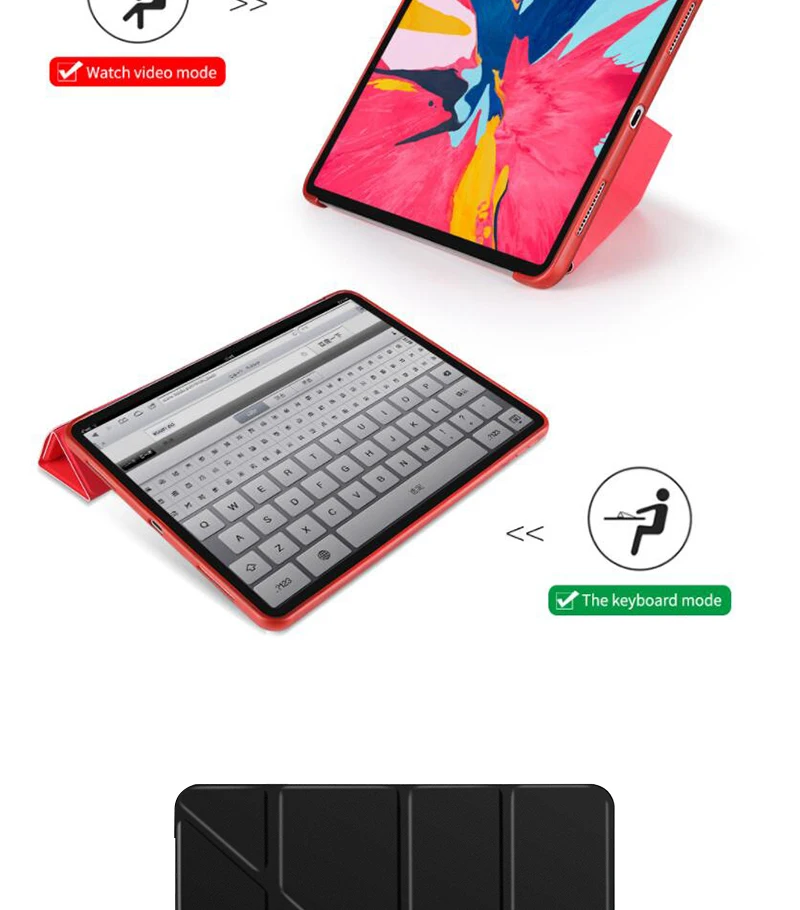Для iPad Чехол iPad pro 11 Чехол Smart mutipl складной чехол для iPad 11 дюймов iPad поколения A80 A2013 чехол Funda