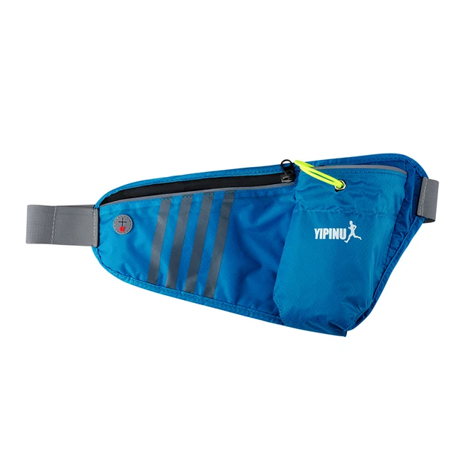 Running Belt Bag Trailing For Phone Holder Sport Fanny Pack Men Woman Fitness Waterproof Waist Pack With Water Bottle Gym Bags LM492 blue