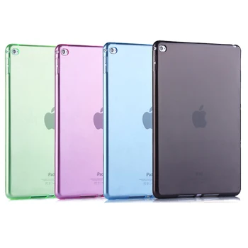 

TPU Soft Case For new iPad 2017 2018 air air2 pro 9.7 Silicone Colorful Clear Slim Back Cover For iPad 2/3/4 Protective Shell