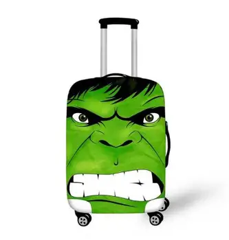 

18''-32'' Superhero Hulk Thor Elastic Luggage Protective Cover Trolley Suitcase Dust Bag Case Cartoon Travel Accessories