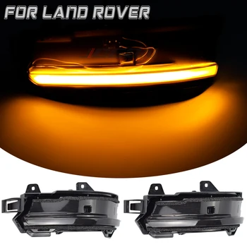 

LED Side Rear Mirror Flashing Light Dynamic Turn Signal Blinker For Land Rover Discovery Sport Range Rover Velar Jaguar E-Pace