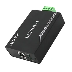 Usbcan pro analisador plug and play escudo de transmissão de liga de alumínio acelerar até 8000 quadros/s pode ônibus com cartão de interface