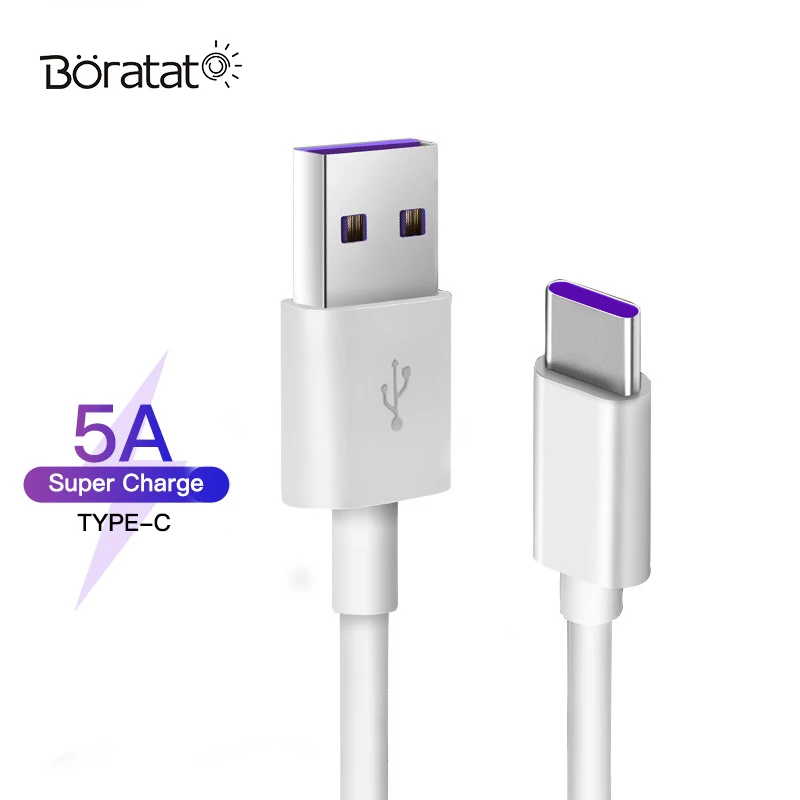 5A кабель для быстрой зарядки и передачи данных Type-c Android Huawei Xiaomi iPhone мобильный