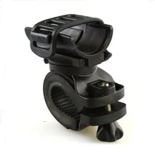 Тип кожаного ремня регулируемый эластичный размер гибкий автомобильный зажим, зажим для велосипедной лампы, кронштейн лампы вращающийся на 360 градусов